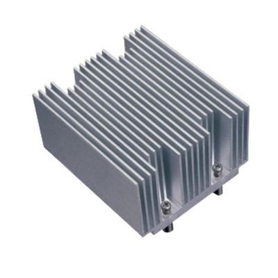 OEM / ODM Sink di calore per estrusione in alluminio Dissipazione del calore in argento