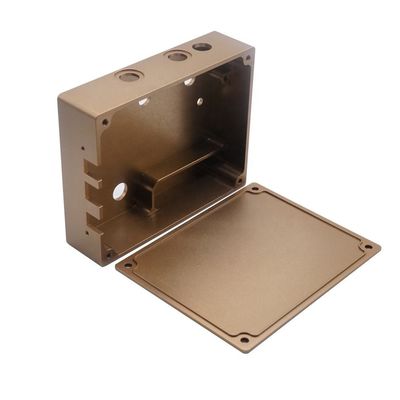 Fabbricazione di alloggiature meccanizzate CNC Anodizzate Parti di precisione CNC