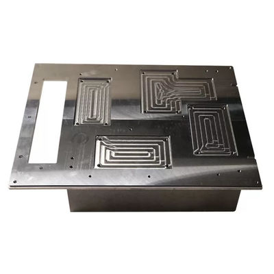 OEM Servizio di lavorazione CNC di materiale di alluminio con lavandino termico a pinna a schiera