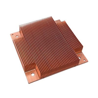Montaggio a vite del lavandino termico elettronico a pinna a scivolo Precisione del lavandino termico personalizzato