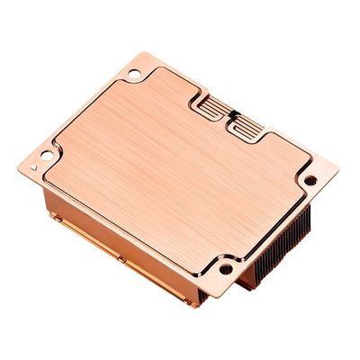 Montaggio a vite del lavandino termico elettronico a pinna a scivolo Precisione del lavandino termico personalizzato
