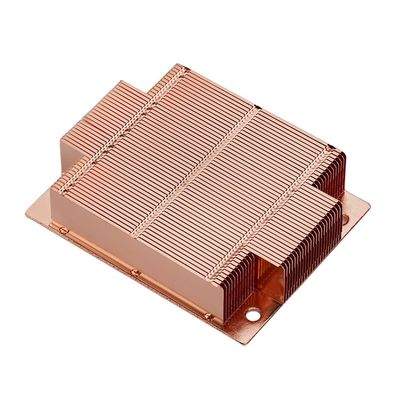 Montaggio a vite del lavandino termico elettronico a pinna a scivolo Precisione del lavandino termico personalizzato