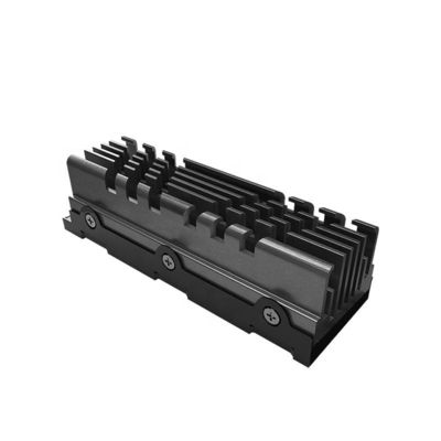 Scafo termico di precisione Estrusione di alluminio Scafo termico elettronico personalizzato
