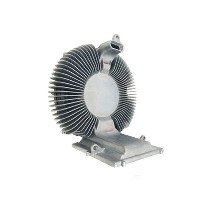 Dispositivo di scarico di calore in alluminio a fusione argento Dispositivo di scarico di calore elettronico compatto