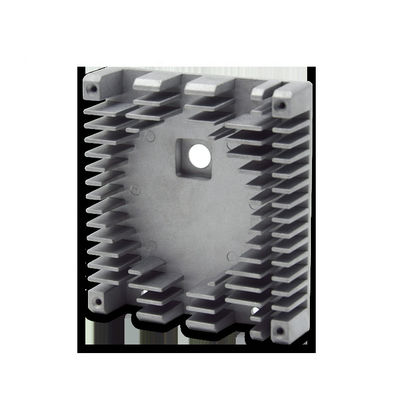 Dispositivo di scarico di calore in alluminio a fusione argento Dispositivo di scarico di calore elettronico compatto