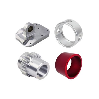 Parti di fresatura industriali in alluminio CNC lucidatura Meccanica CNC parti personalizzate