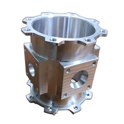 Parti lavorate CNC ad alta precisione Componenti 5 assi Superficie di rivestimento in polvere