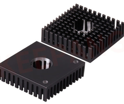 Dischi termosiferi anodizzati CNC a macchina su misura per una migliore efficienza di raffreddamento