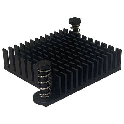 Dischi termosiferi macchinati CNC a pin pin Dischi termosiferi metallici anodizzati