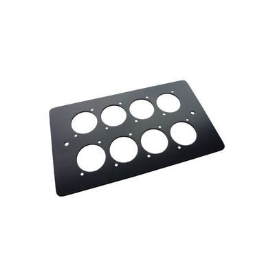 Anodizzazione dell'alluminio estrusione quadro del pannello solare personalizzato per apparecchiature elettroniche