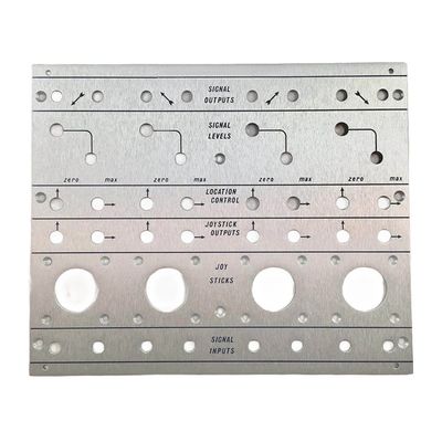 pannello anteriore in alluminio spazzolato composito con buona resistenza al calore