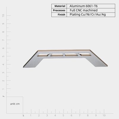 Parti meccanizzate CNC di precisione con servizio di campionamento gratuito