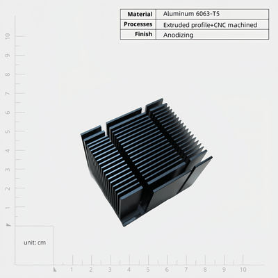 Dispositivo di riscaldamento in alluminio leggero di serie 6000 con durabilità duratura