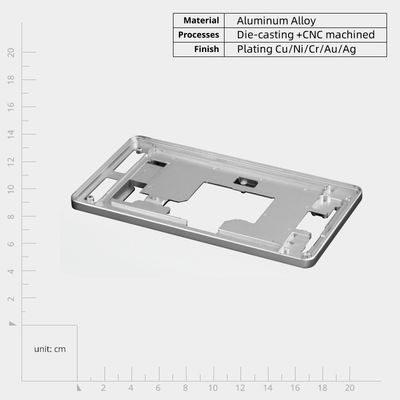 Pannello anteriore in alluminio composito di precisione Alta resistenza agli urti per il contenitore elettronico