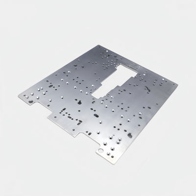 Pannello decorativo in alluminio anodizzato di precisione / pannello di interruttore in alluminio con resistenza agli urti migliorata