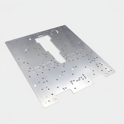 Pannello decorativo in alluminio anodizzato di precisione / pannello di interruttore in alluminio con resistenza agli urti migliorata