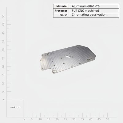 Manifattura di fresatura CNC personalizzata pannello di controllo anodizzato in alluminio con personalizzazione