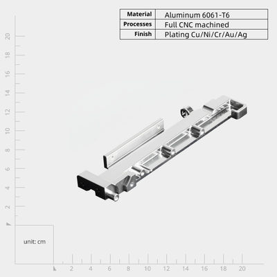 Parti lavorate con prototipo rapido anodizzato con resistenza al calore e montaggio semplice