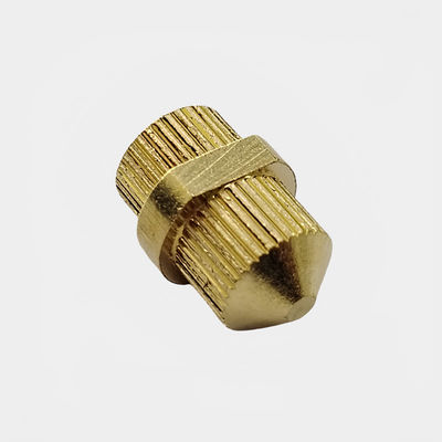OEM Custom Non Standard Copper Screw Plugs Nut CNC Turning Lathe Precision Machining Parts Servizio