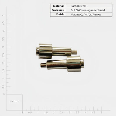 Fabbricazione di parti di tornitura CNC di nickel satinato