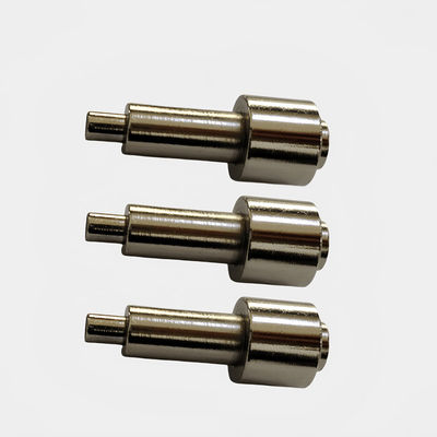 Fabbricazione di parti di tornitura CNC di nickel satinato