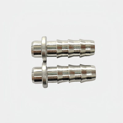 Servizi OEM di Micro-Machining Rivets in acciaio inossidabile in alluminio con macchina CNC in argento