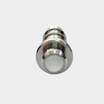 Servizi OEM di Micro-Machining Rivets in acciaio inossidabile in alluminio con macchina CNC in argento