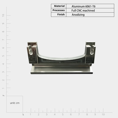 Parti di lavorazione CNC personalizzate pannello anteriore in alluminio commerciale eccellente resistenza agli urti e resistenza alla corrosione