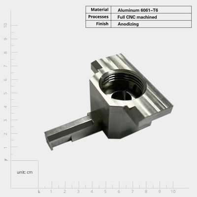 Parti metalliche lavorate con precisione CNC