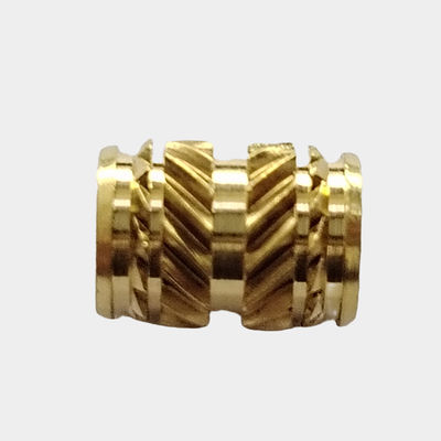 M2 M3 M4 M5 M6 M8 Nocciolo inserito a filo in ottone Nocciolo inserito a groviglio per tornitura CNC