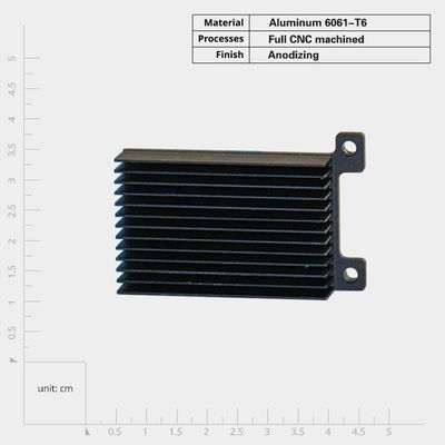 Dischi termosiferi personalizzati per il raffreddamento elettronico, Dischi termosiferi di alluminio anodizzato e estruso a macchina CNC