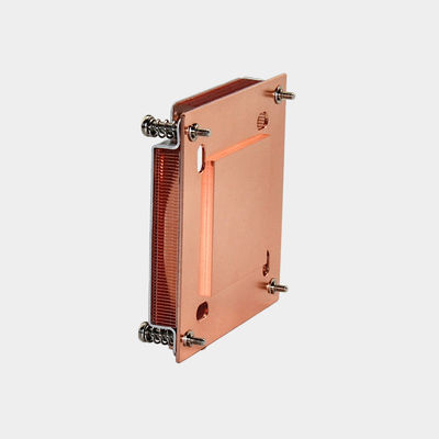 Montaggio a vite per dissipatore di calore a pinna di rame personalizzato per AMD Intel GPU/CPU