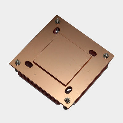 Montaggio a vite per dissipatore di calore a pinna di rame personalizzato per AMD Intel GPU/CPU