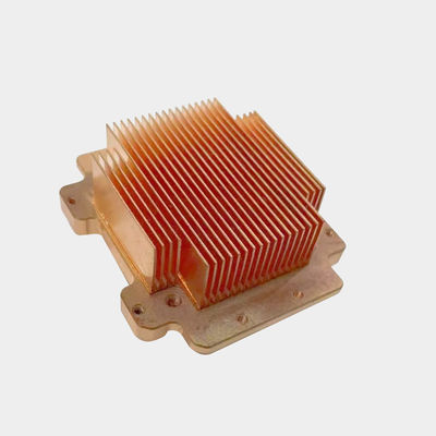 Dispositivo termico di scarico a pinna di rame puro per apparecchi elettronici