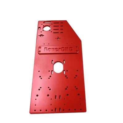 Piastra di montaggio elettrica CNC di alluminio anodizzato personalizzata con elevata durata