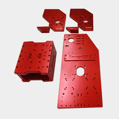 Piastra di montaggio elettrica CNC di alluminio anodizzato personalizzata con elevata durata
