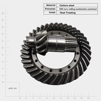 Montaggio ruota corona e pignone 28/9 Fittings per camion Diesel Motore Ricambi