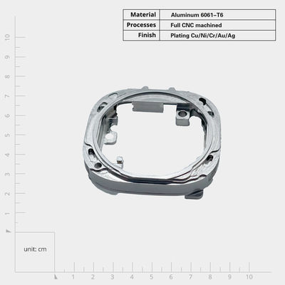 100% di ispezione parti stampate in alluminio personalizzate con processo CNC ad alta precisione
