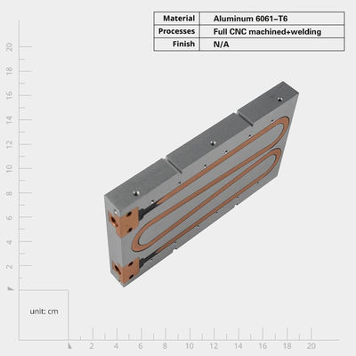 Piastra fredda liquida di alluminio perfetta per la dissipazione del calore in vari dispositivi elettronici