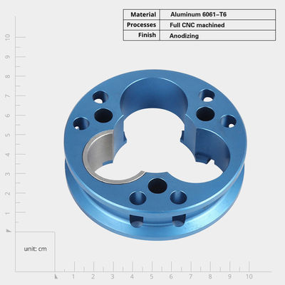 0.001mm Tolleranza Parti meccanizzate CNC con tecnologia di rettifica ad alta precisione