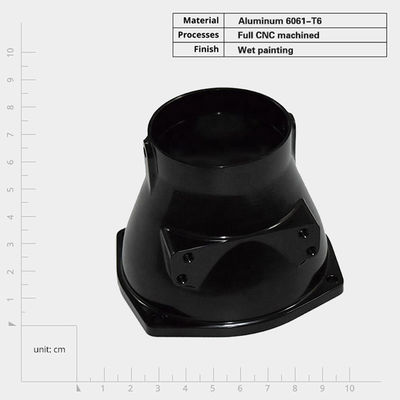 Precisione 3-5 Assi Componenti metallici girati e fresati CNC per apparecchiature di precisione