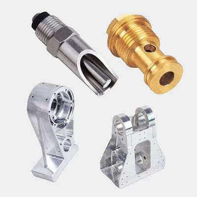 Parti meccanizzate CNC su misura con durezza e flessibilità Tolleranza 0,001 mm