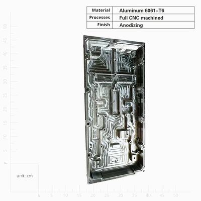 Inclosure meccanizzate CNC di precisione personalizzate con resistenza al calore e finitura anodizzata